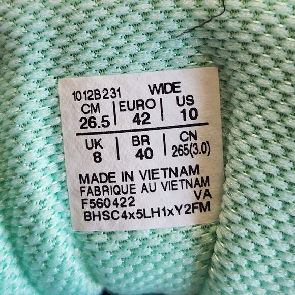 Asics Women’s Preowned Athletic Gym Running Shoes Navy Blue Pink Laceup Size 10 - Picture 9 of 9